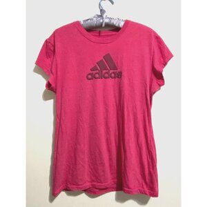 Adidas Women's Tee Size L in Bright Pink